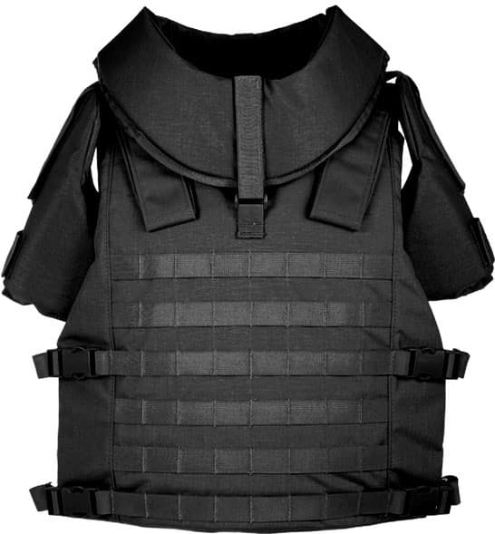 שכפ"צ מודולרי מלא (MOLLE) עם מיגון רך בדרגה 3A ואפשרות להוספת פלטות מיגון – BA8002 מרעום דולפין – תמונה 3