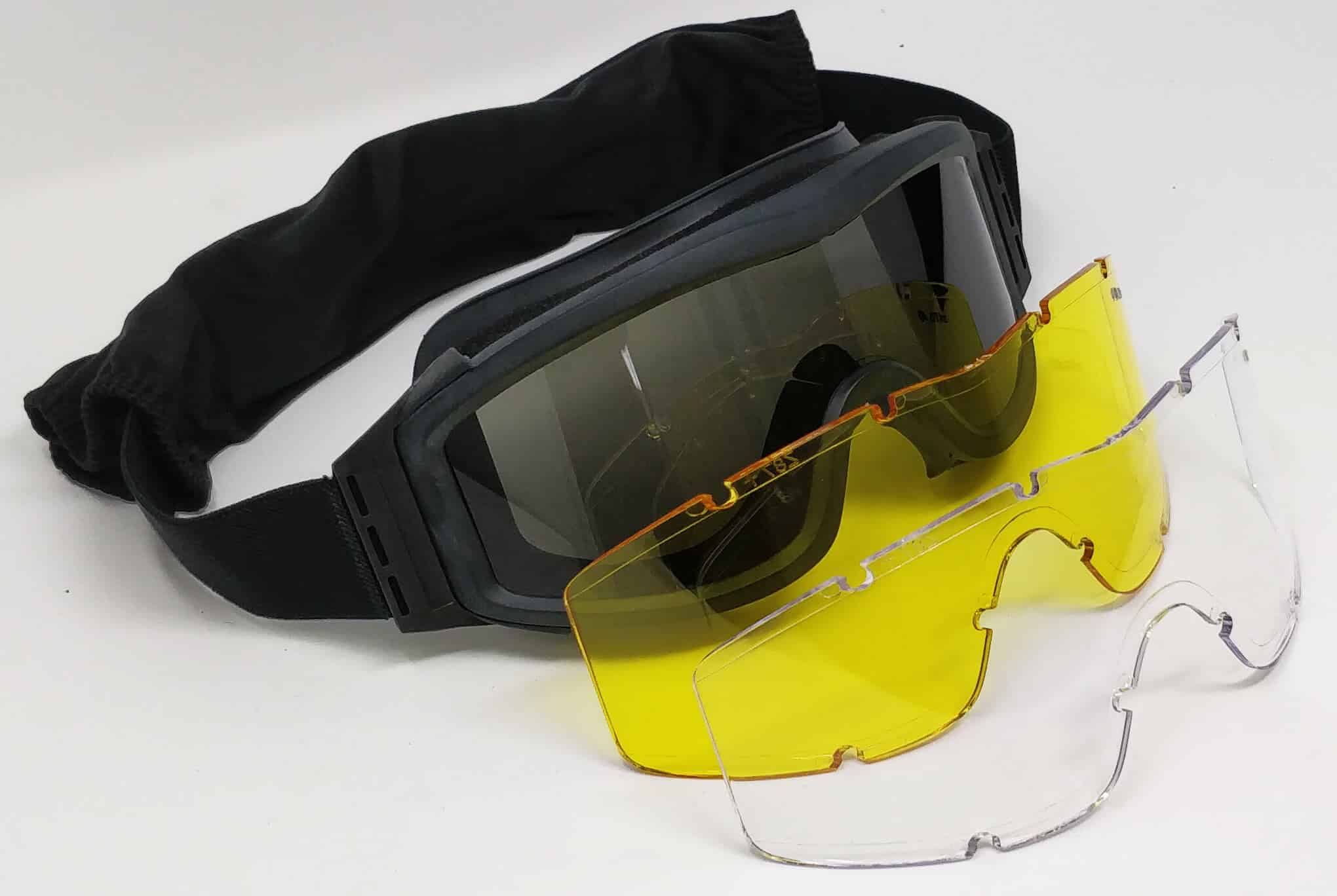 KIRO Goggle for Shooting and Tactical Environments with 3 Types of Lenses - Free for orders above $349!