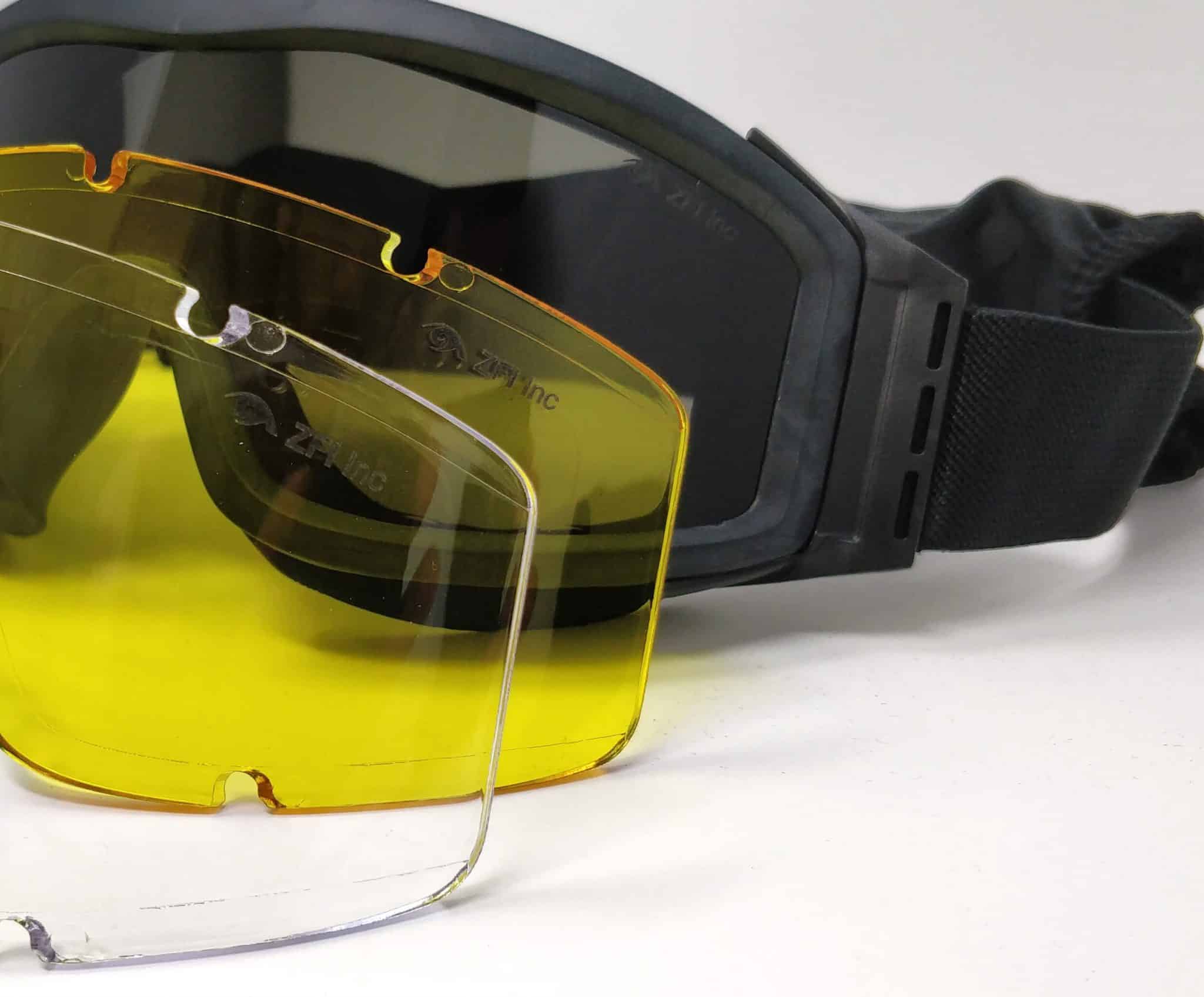 KIRO Goggle for Shooting and Tactical Environments with 3 Types of Lenses - Free for orders above $349! – תמונה 5