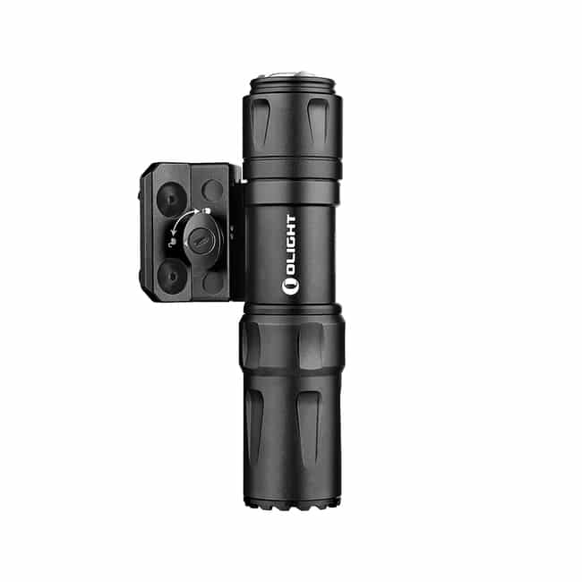 פנס לרוס"ר עם מחבר M-LOK, סוללה נטענת הניתנת להחלפה, מחבר PTT וכבל טעינה (Olight Odin Mini) – תמונה 5