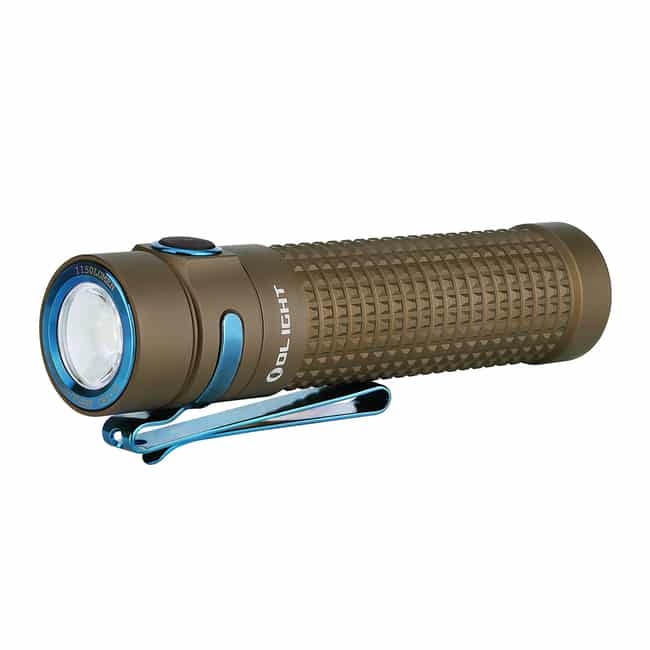 פנס כיס נטען עם נוריות חיווי למצב הסוללה Olight S2R II – תמונה 3