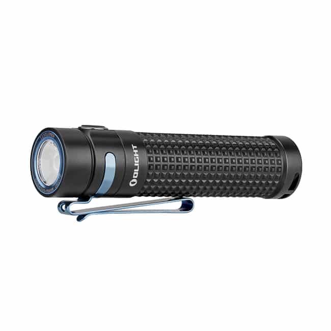 פנס כיס נטען עם נוריות חיווי למצב הסוללה Olight S2R II