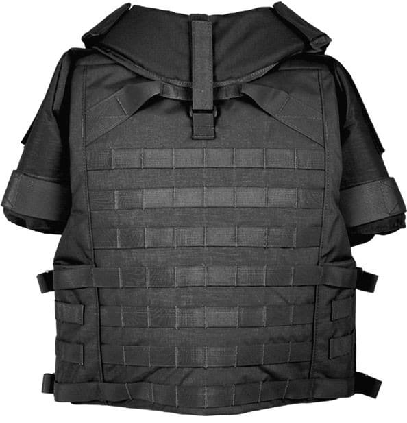שכפ"צ מודולרי מלא (MOLLE) עם מיגון רך בדרגה 3A ואפשרות להוספת פלטות מיגון – BA8002 מרעום דולפין – תמונה 2