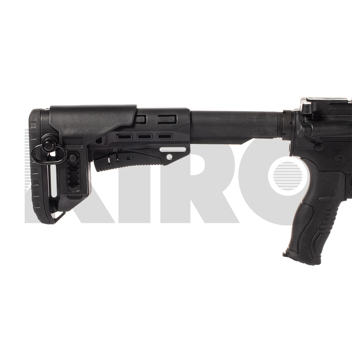KIRO CRASM עם תומך לחי ACR - קת עם שני חיבורי QD, כרית גומי ואפשרות לתומך לחי עבור AR/M4/M16 (Mil-Spec) – תמונה 7