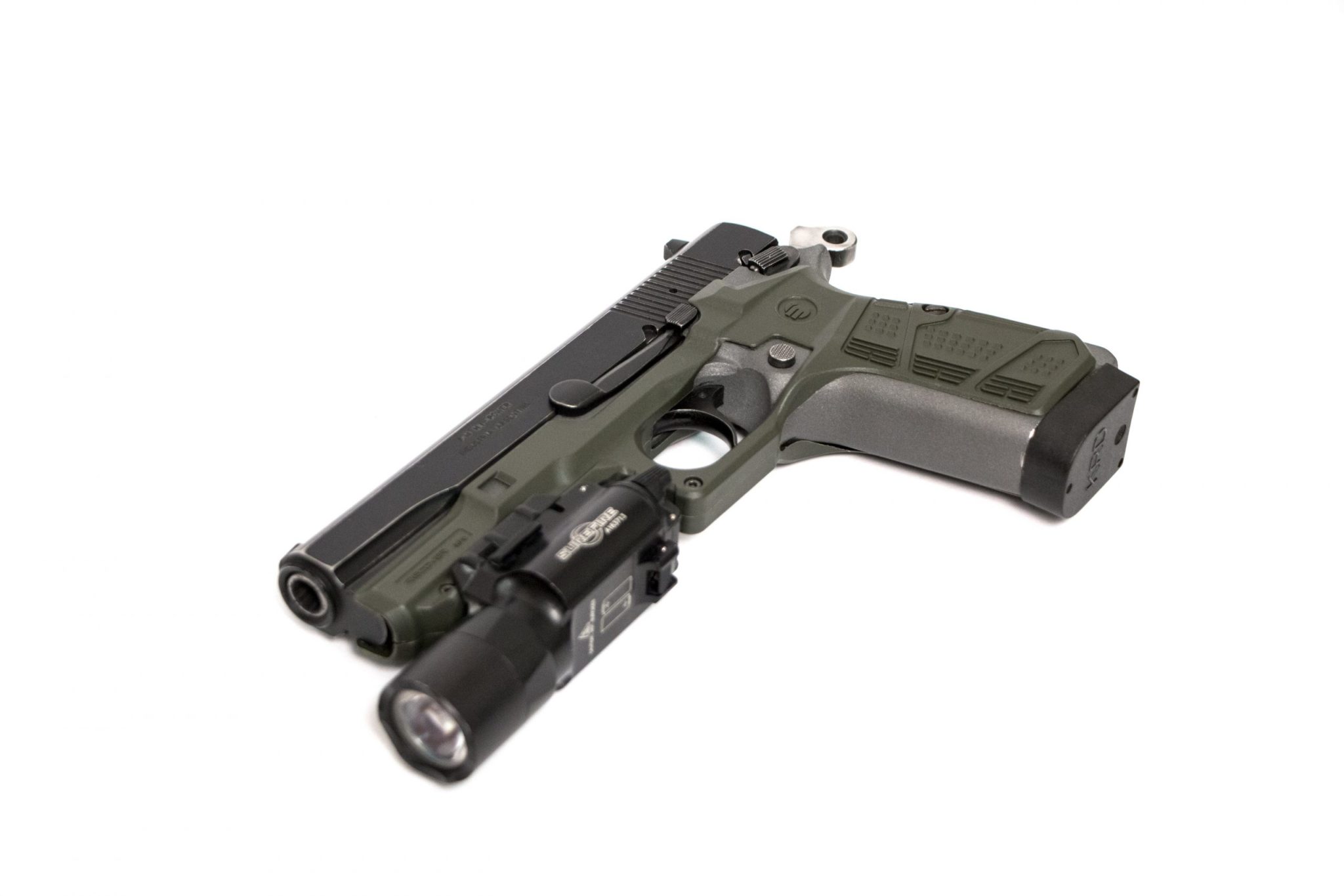 ריקאבר טקטיקל HPC מערכת גריפ ומסילה לBrowning and FN Hi Power – תמונה 5
