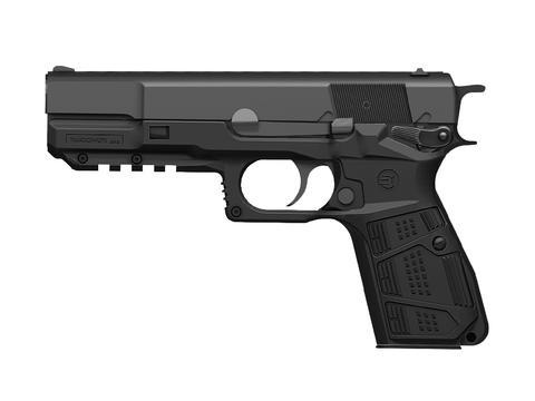 ריקאבר טקטיקל HPC מערכת גריפ ומסילה לBrowning and FN Hi Power