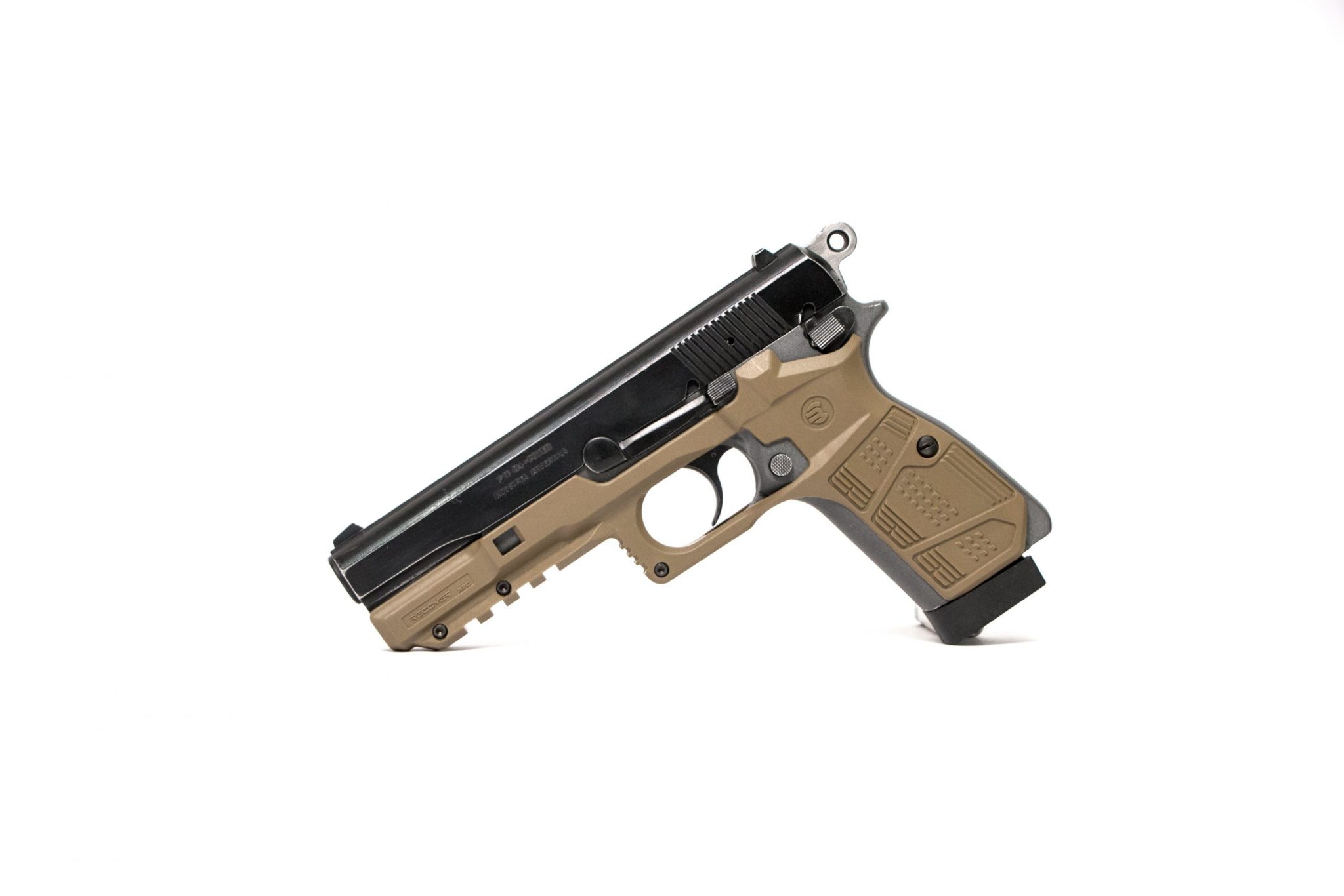 ריקאבר טקטיקל HPC מערכת גריפ ומסילה לBrowning and FN Hi Power – תמונה 11