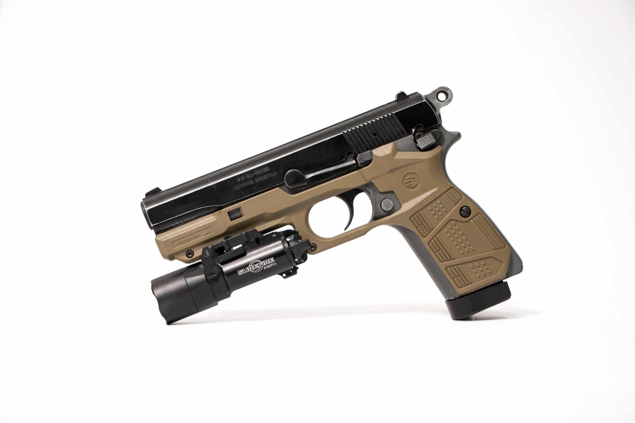 ריקאבר טקטיקל HPC מערכת גריפ ומסילה לBrowning and FN Hi Power – תמונה 12