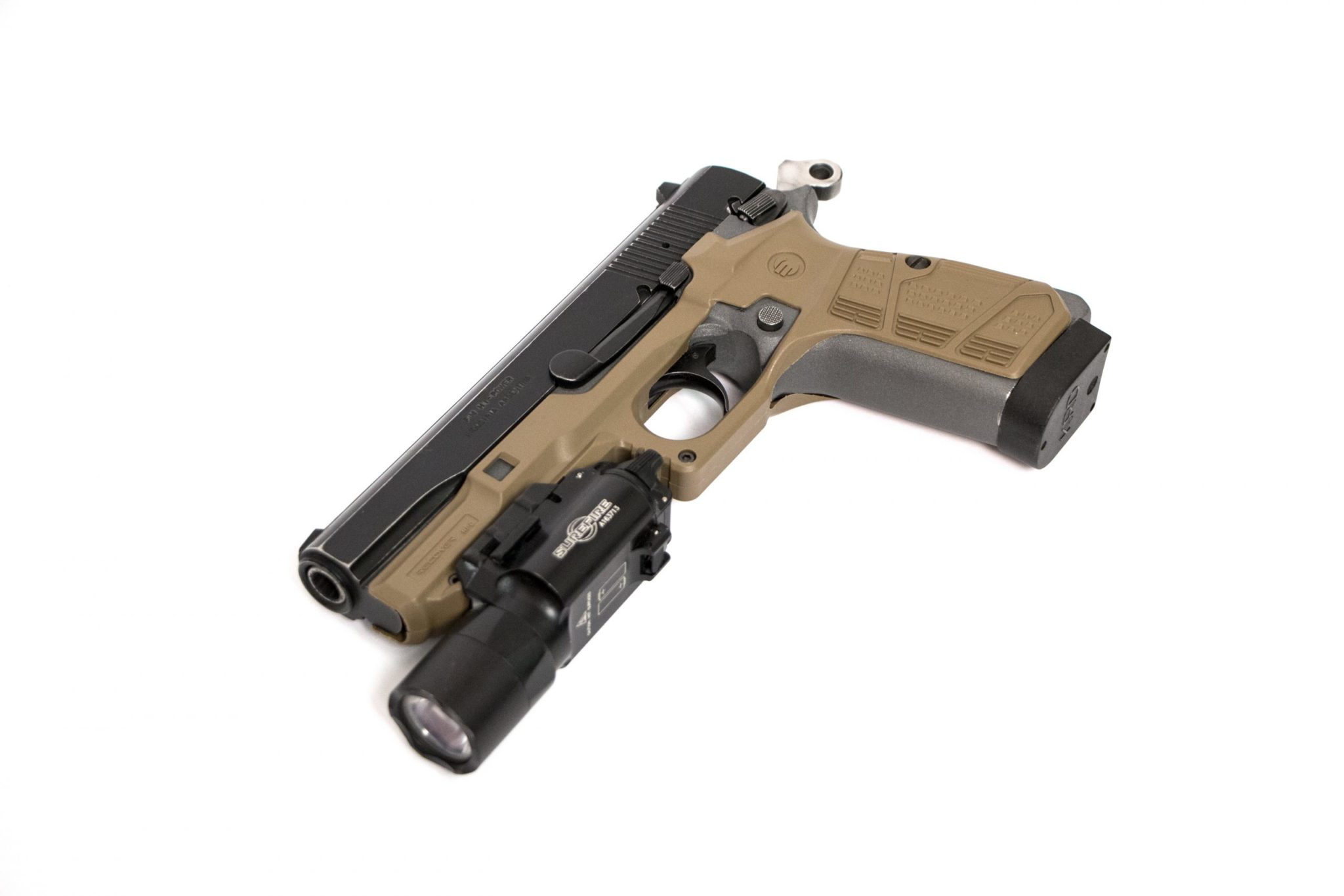 ריקאבר טקטיקל HPC מערכת גריפ ומסילה לBrowning and FN Hi Power – תמונה 13