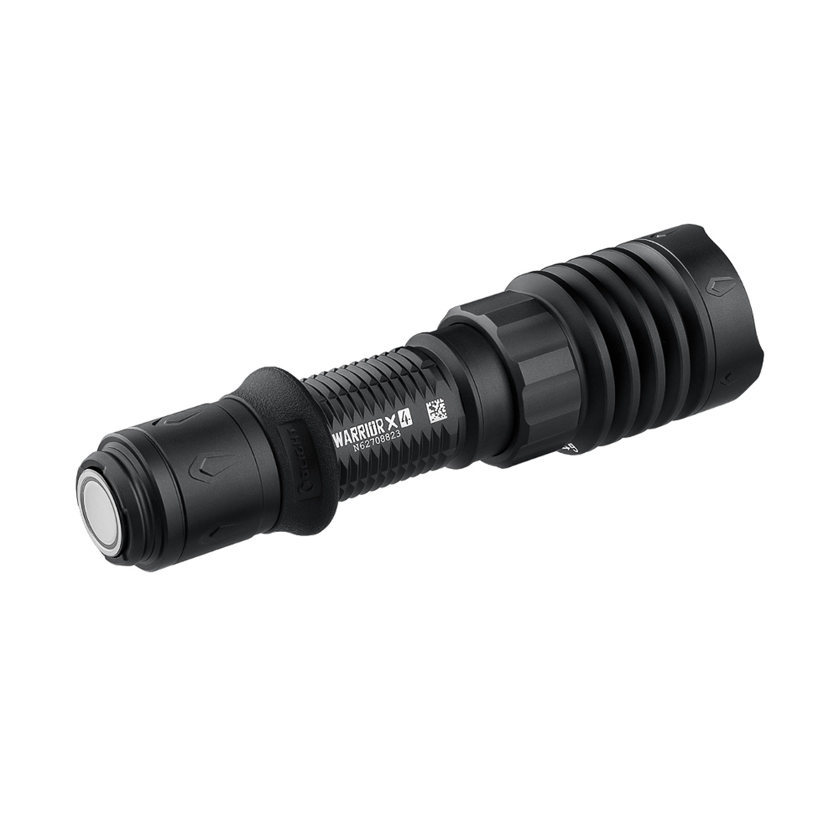 פנס טקטי נטען רב-עוצמה Warrior X 4 בעל טווח הארה של 630 מטרים של Olight (כולל נרתיק) – תמונה 2