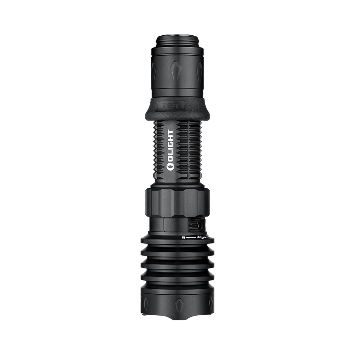 פנס טקטי נטען רב-עוצמה Warrior X 4 בעל טווח הארה של 630 מטרים של Olight (כולל נרתיק) – תמונה 3