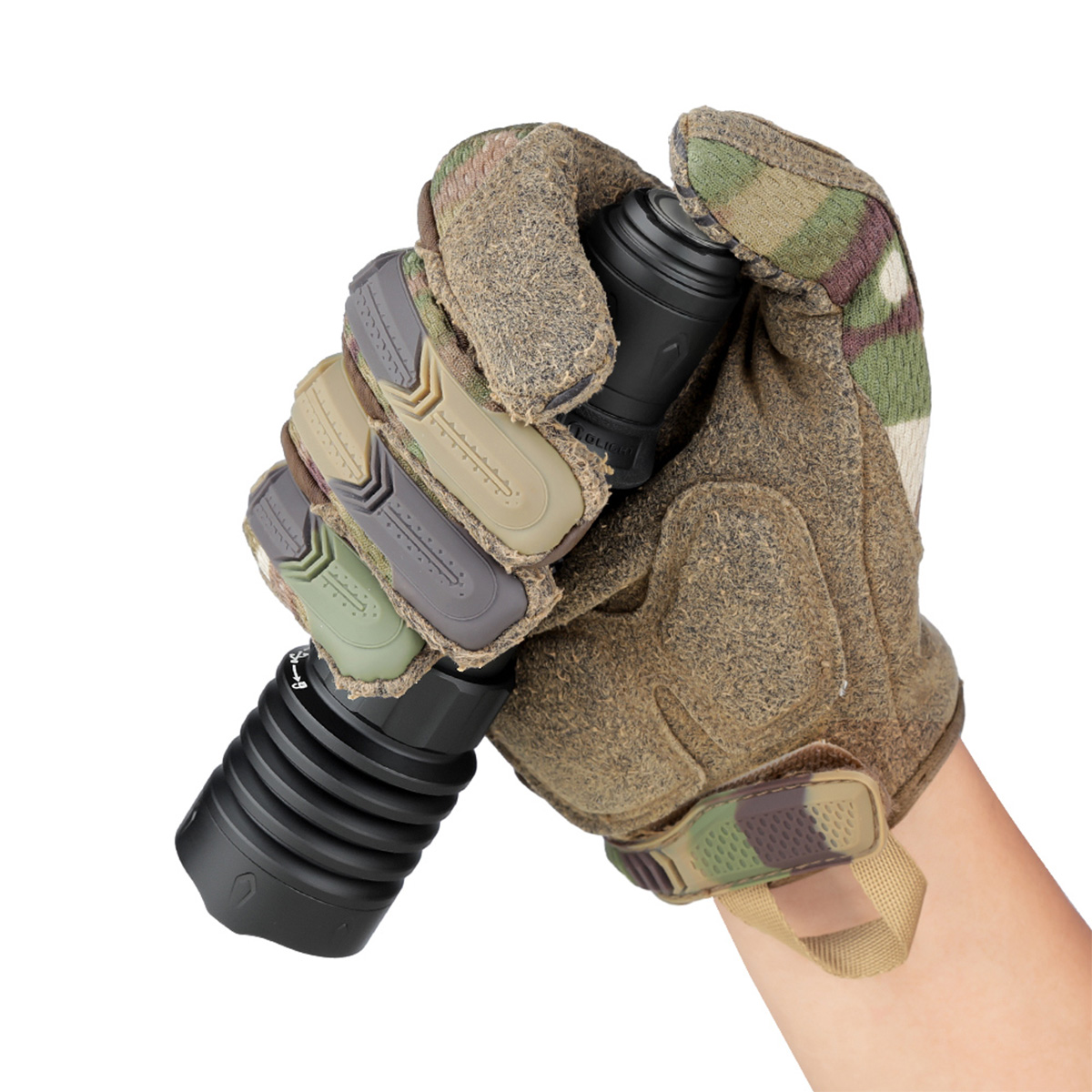 פנס טקטי נטען רב-עוצמה Warrior X 4 בעל טווח הארה של 630 מטרים של Olight (כולל נרתיק) – תמונה 4