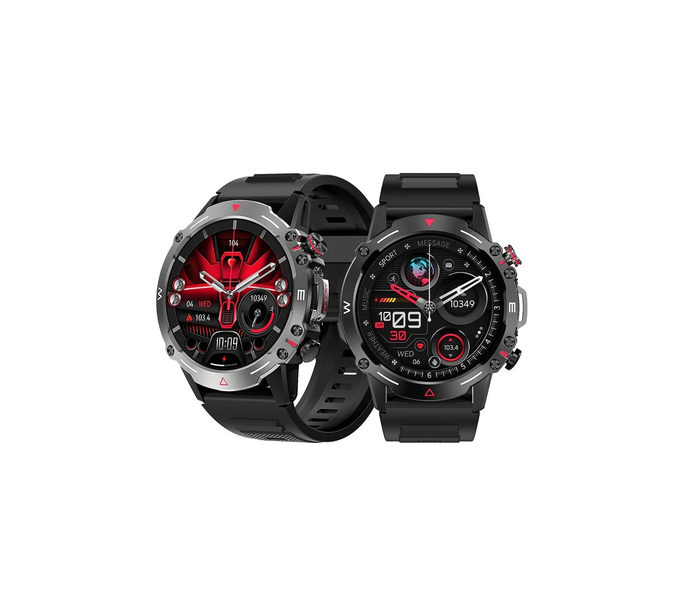 Phonemax Watch 1 - שעון חכם לניטור דופק עם התאמה אישית של מדידת מצבי ספורט שונים.
